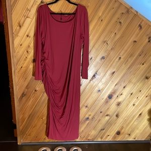 Vintage universal standard rouched dress